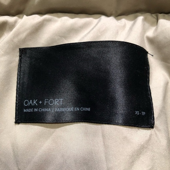 OAK + FORT Padded Coach Jacket - Picture 8 of 17